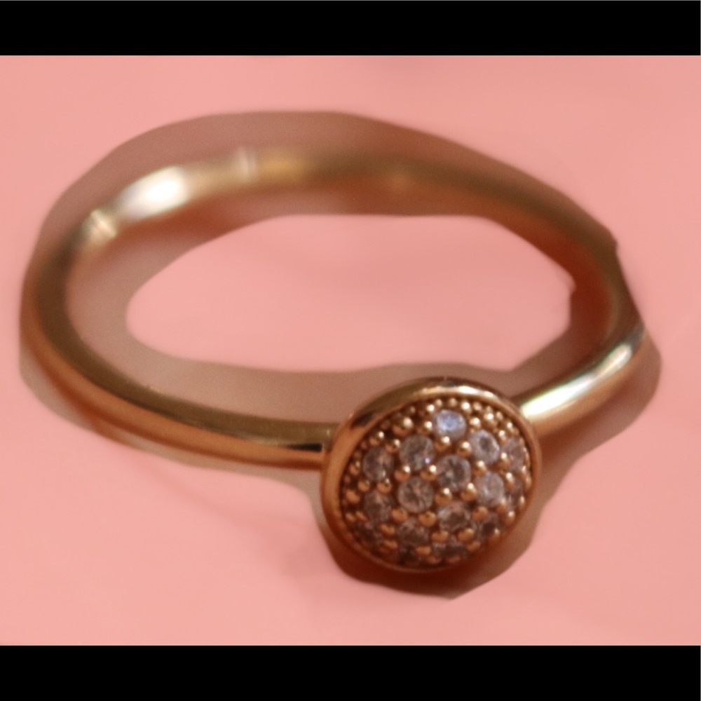 Pandora 14K Gold Droplets Ring